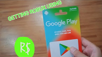 Redeem Google Play Card For Robux Youtube - how to put google play cards on roblox to get robux