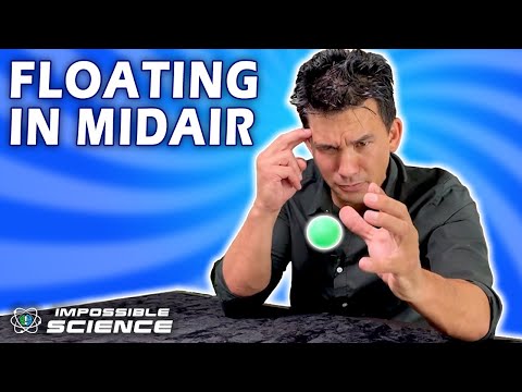 How To Float An Object in Midair?! Impossible Science At Home: The Coanda Effect | Episode 2