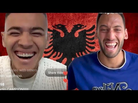 Asllani live me Calhanoglu, flasin shqip një ditë pasi u shpallën kampionë me Interin: Urime shqipe