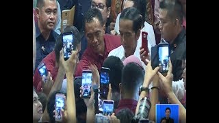 Video Jokowi Jalan Jalan ke Mal Naik MRT Disambut Warga Histeris