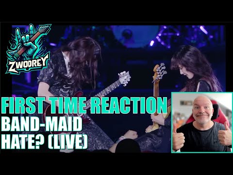 Band Maid - Hate? - Live - (Reaction!) - What an energetic live Performance! Wow!