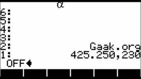 HP calculators: Thousand separator on 49 series - Gaak