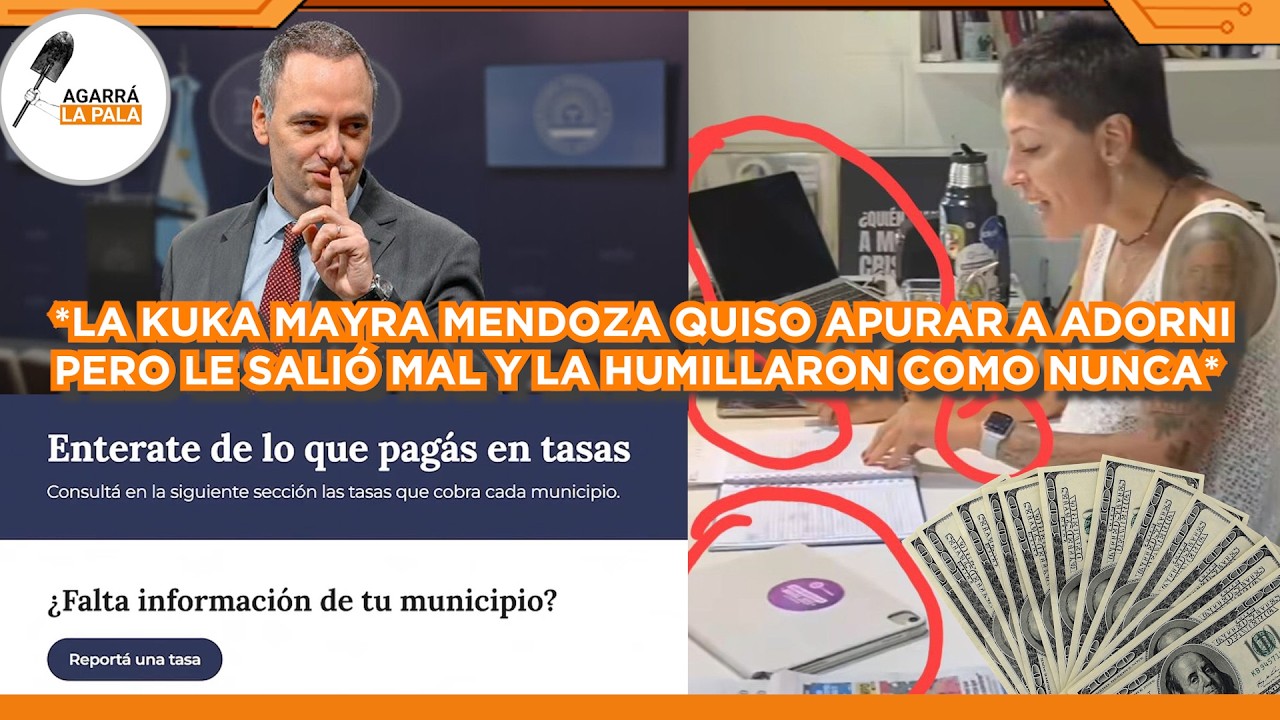 LA KUKA MAYRA MENDOZA QUISO APURAR A ADORNI PERO LE SALIÓ MAL Y SE FUE HUMILLADA: 