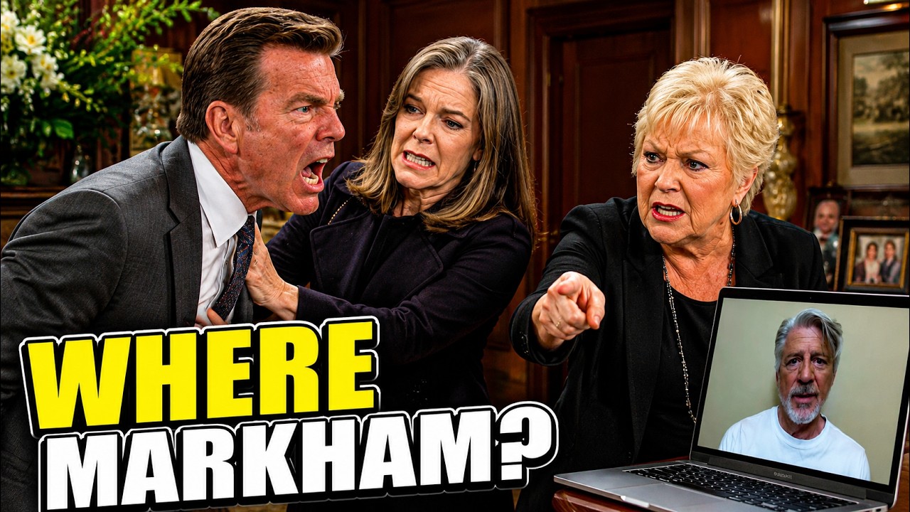 I'll give you Markham's position - will Martin trap Traci again? The Young And the Restless Spoilers
