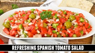 The BEST Tomato Salad of Your Life | Spanish Trampó Mallorquín Recipe