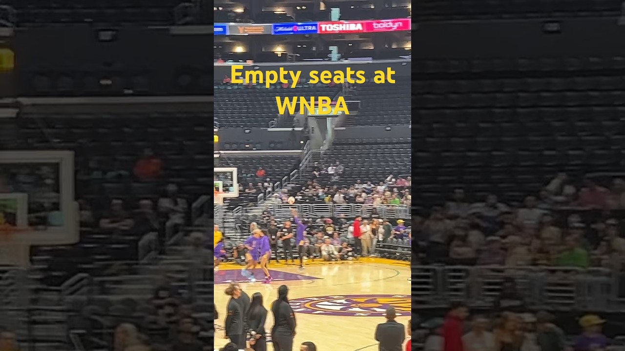 Пустые места на матчах WNBA 🏀 