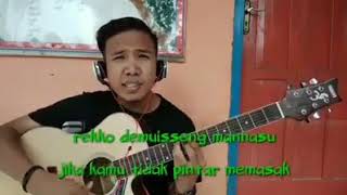 Lagu bugis lucu(Cover gitar)