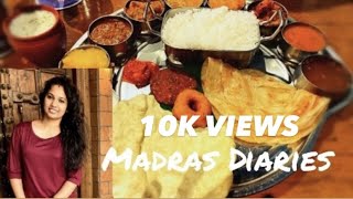 Lunch At Madras Diaries Best South Indian Thali Bandra