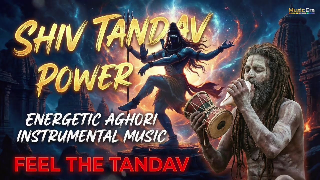 Shiv Tandav Power 🔥 Energetic Aghori Instrumental Music | 100% Free For Creators | No Copyright