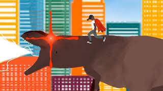 Giganozilla Vs Super Darius