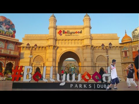 This place is Beautiful!! Bollywood Park Lapita!!Dubai day 4!!!!!