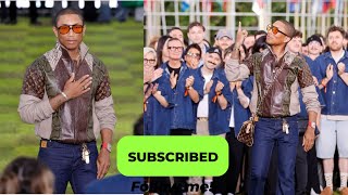 Pharrell Williams Fourth Show As Creative Director Of Menswear At Louis Vuitton Took
