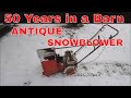 Could It Be Saved? 1962 Homko Snowblower From The Scrap Pile,