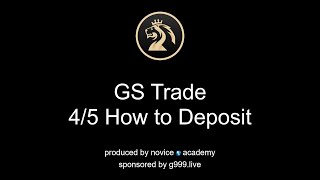 Gstrade 45 How To Deposit