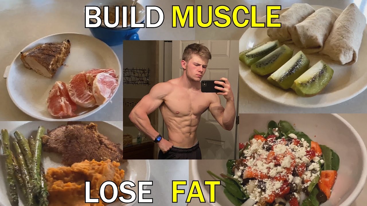 Full Day of Eating To BUILD MUSCLE and LOSE FAT (Maingaining Diet ...