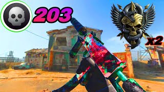 203 KILLS + "MAC-10" DOUBLE NUKE on NUKETOWN | Black Ops Cold War Multiplayer (No Commentary)