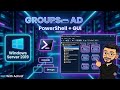 شرح Les groupes active directory sur serveur windows 2019 /Groups Ad Windows Server 2019 /e