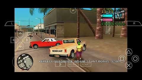 GTA VCS - shakedown with stunts with cheat device remastered 