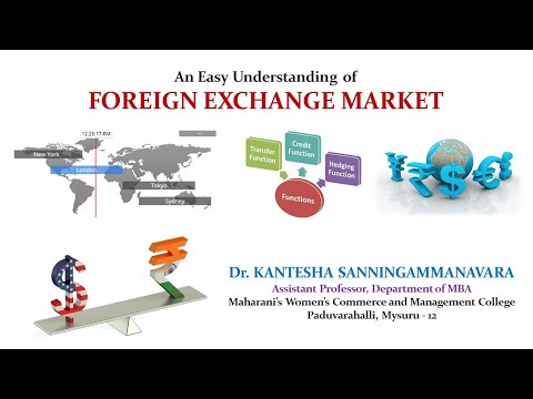 Foreign Exchange Market | International Financial Management | Dr. Kantesha Sanningammanavara