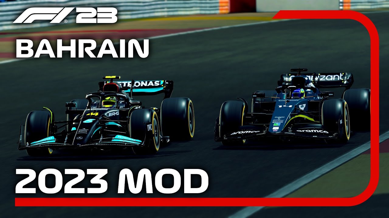 F1 2023 Mod Gameplay - Fernando Alonso At Bahrain (F1 22)