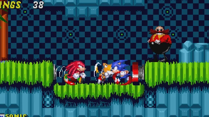 Original Sonic Game Vs Sprite Animation !