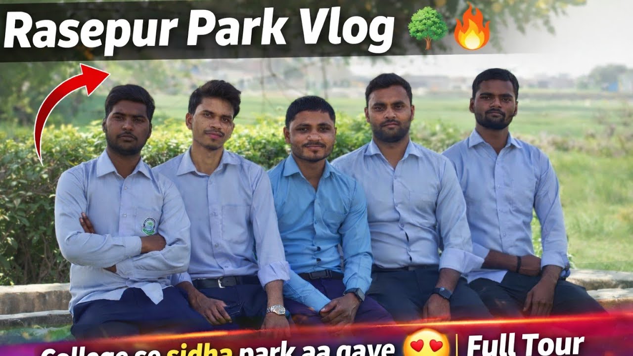 Chiraiyakot ka sabse sundar park? 😱 Rasepur Park Vlog | Friends Trip 2026! Vishal kumar! 