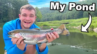 Download Lagu Stocking Rainbow Trout in My Pond... But Can they Survive? MP3 Download Lagu Stocking Rainbow Trout in My Pond... But Can they Survive? MP3