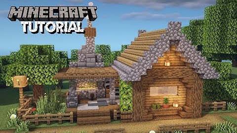 Minecraft | How to Transform a Village Blacksmith | Tutorial