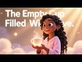 The Empty Cup Filled With Love🌟 | A Story About Kindness And The Power Of Prayer
