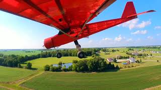 Old Red RC Plane converted to electric power