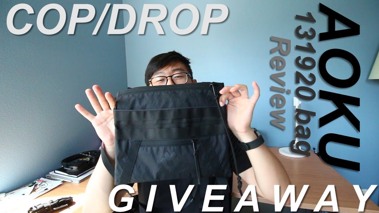 COPDROP AOKU 131920 Bag Review + Belt Giveaway - YouTube