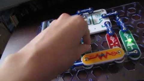 Snap Circuits Pro | Project 341: LED & Relay