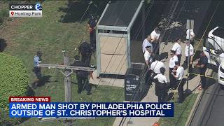 Armed man shot, killed by Philadelphia police outside St. Christopher's Hospital for Children
