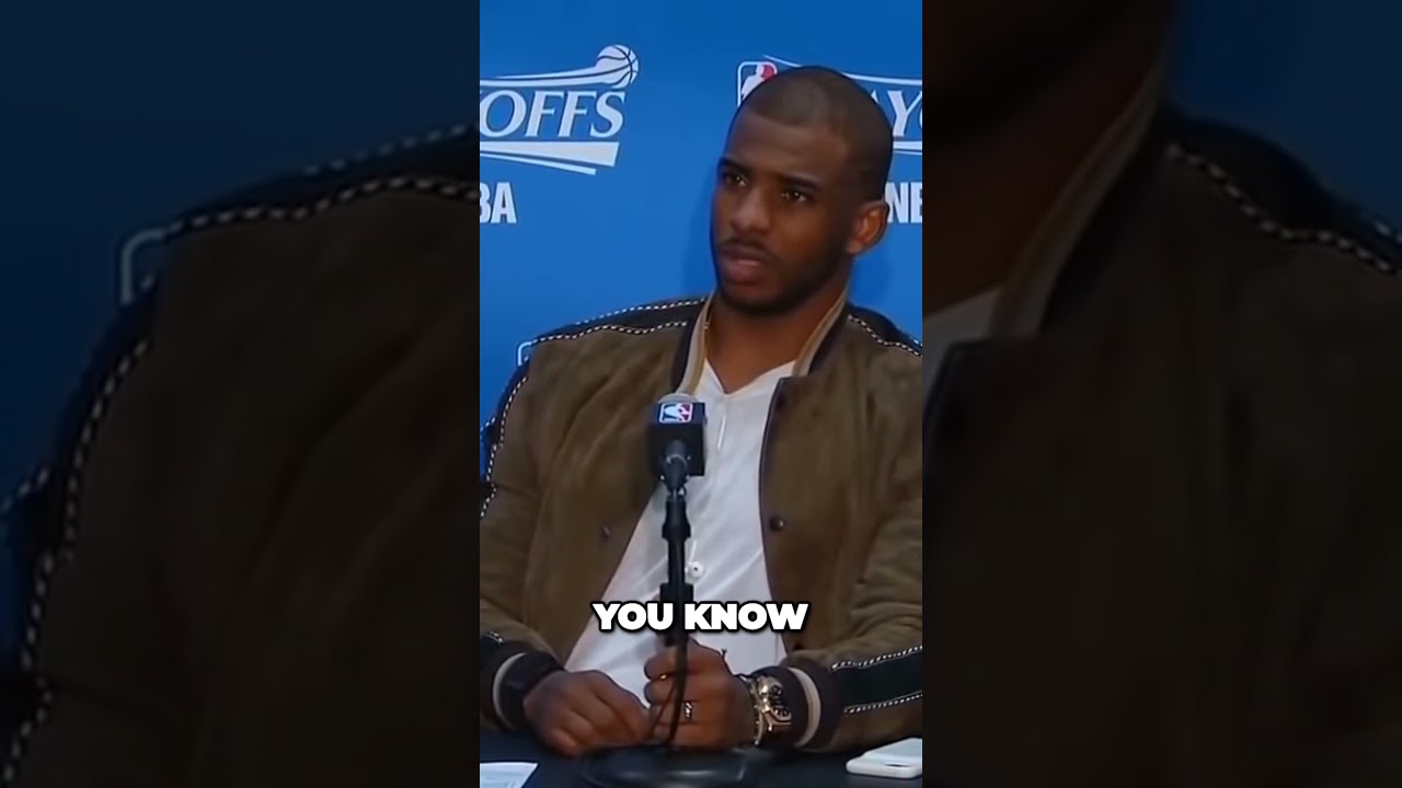 This reporter asked Chris Paul WHAT? 