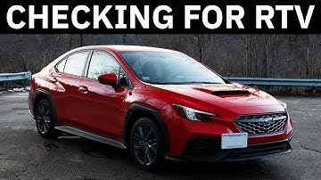 Checking My 2022 Subaru WRX