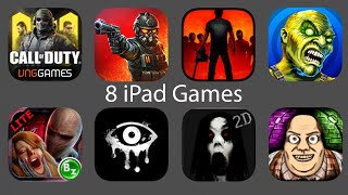 8 iPad Games: Call Of Duty mobile,Zombie Shooter,Into The Dead,Gun Finger,Slenderman Origins 3... screenshot 5