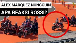 Saat Alex Marquez Nungguin Mau Salam Perpisahan, Begini Reaksi Rossi