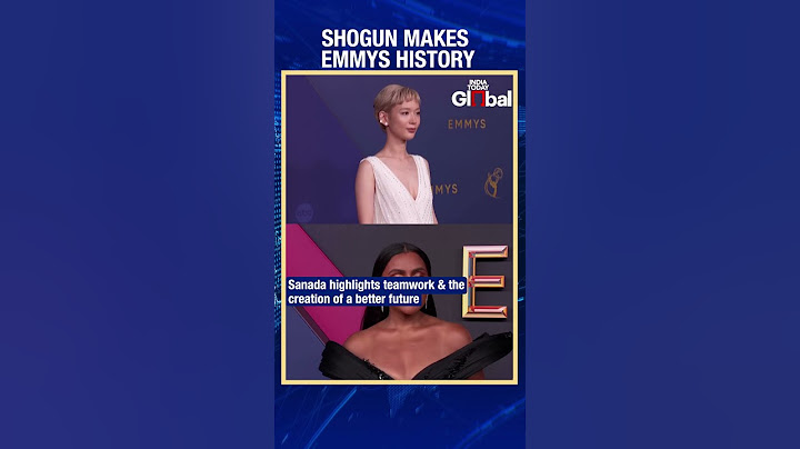 Emmy awards 2024: Shogun Becomes First Non-English Language Series To Win Best Drama At Emmys