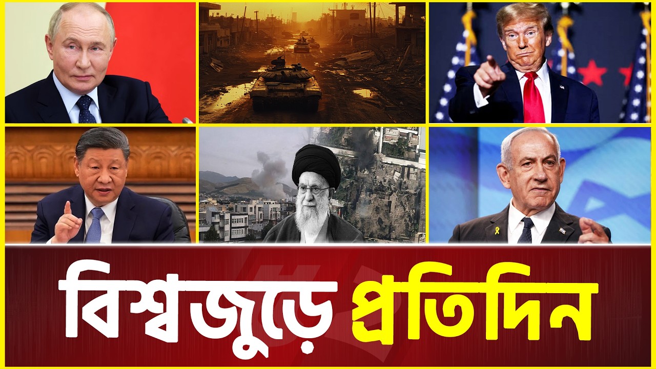 এক নজরে সকল আলোচিত আন্তর্জাতিক সংবাদ | 01 March 2026