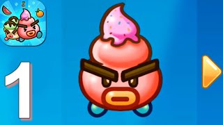 Fruit & Ice Cream - Ice cream war Maze Game - Gameplay Walkthrough Part 1 Levels 1-10 (Android,iOS) screenshot 1