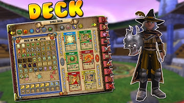 Wizard101 MAGUS Myth Pvp Deck Setup!!
