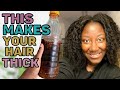 GROW THICKER HAIR WITH THIS ONE PRODUCT || ADEDE