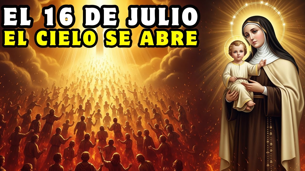 16 de Julio: El día en que la Virgen del Carmen salva millones de almas.