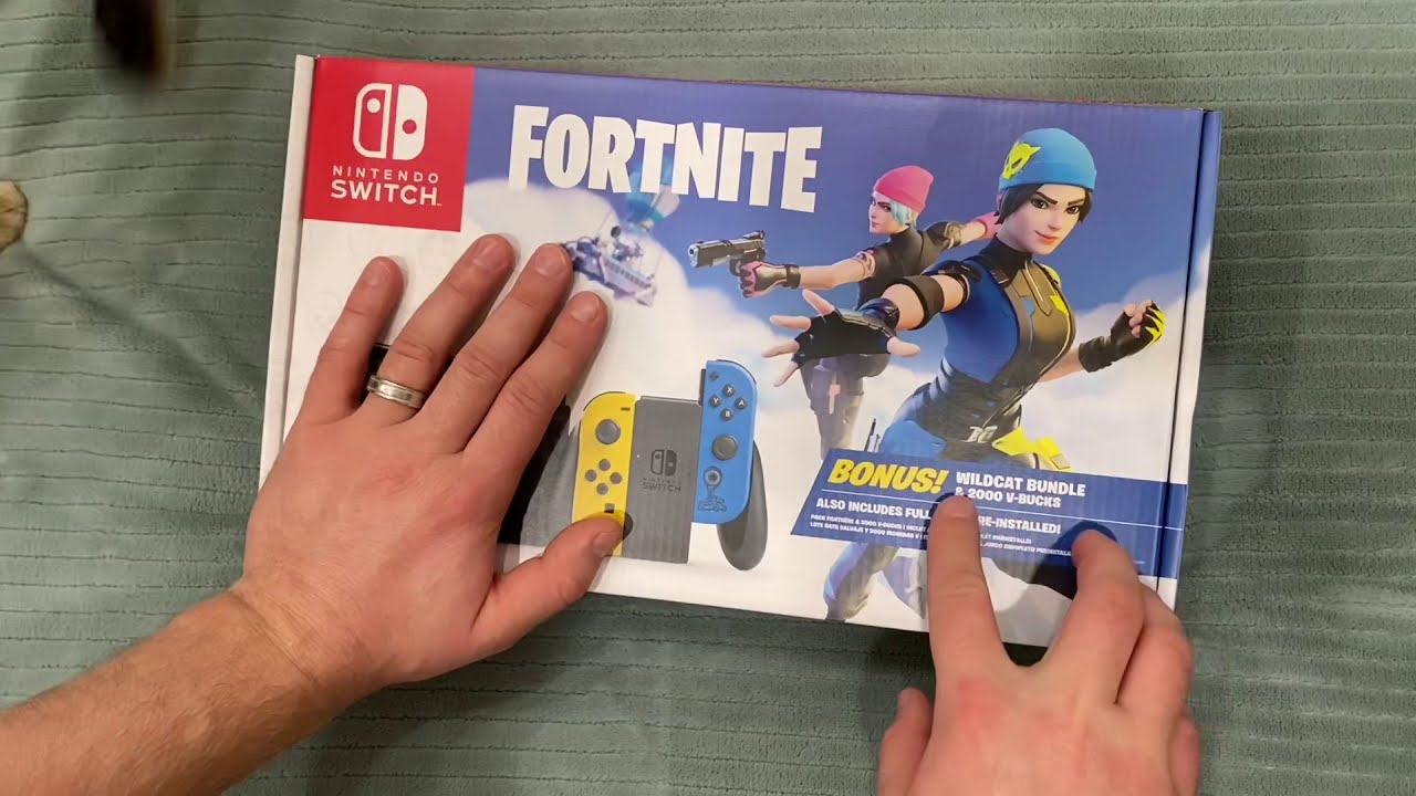 Nintendo Switch Fortnite Bundle Youtube