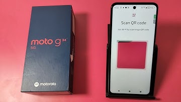 How To connect to Wi Fi using QR code in Moto G34 5G || Moto me Wi Fi ko Qr code se connect kare