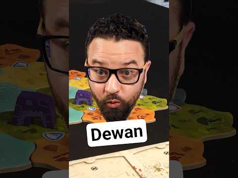 Dica do cabeção: DEWAN, e a cag@ção de casinha! #boardgames