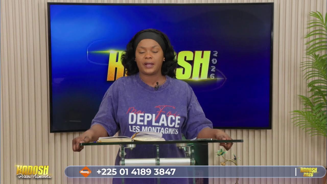 PRIERE MATINALE-KADOSH 2026 I JOUR 27 I VEN 27 FEV 2026 I PASTEURE TANIA OUATTARA