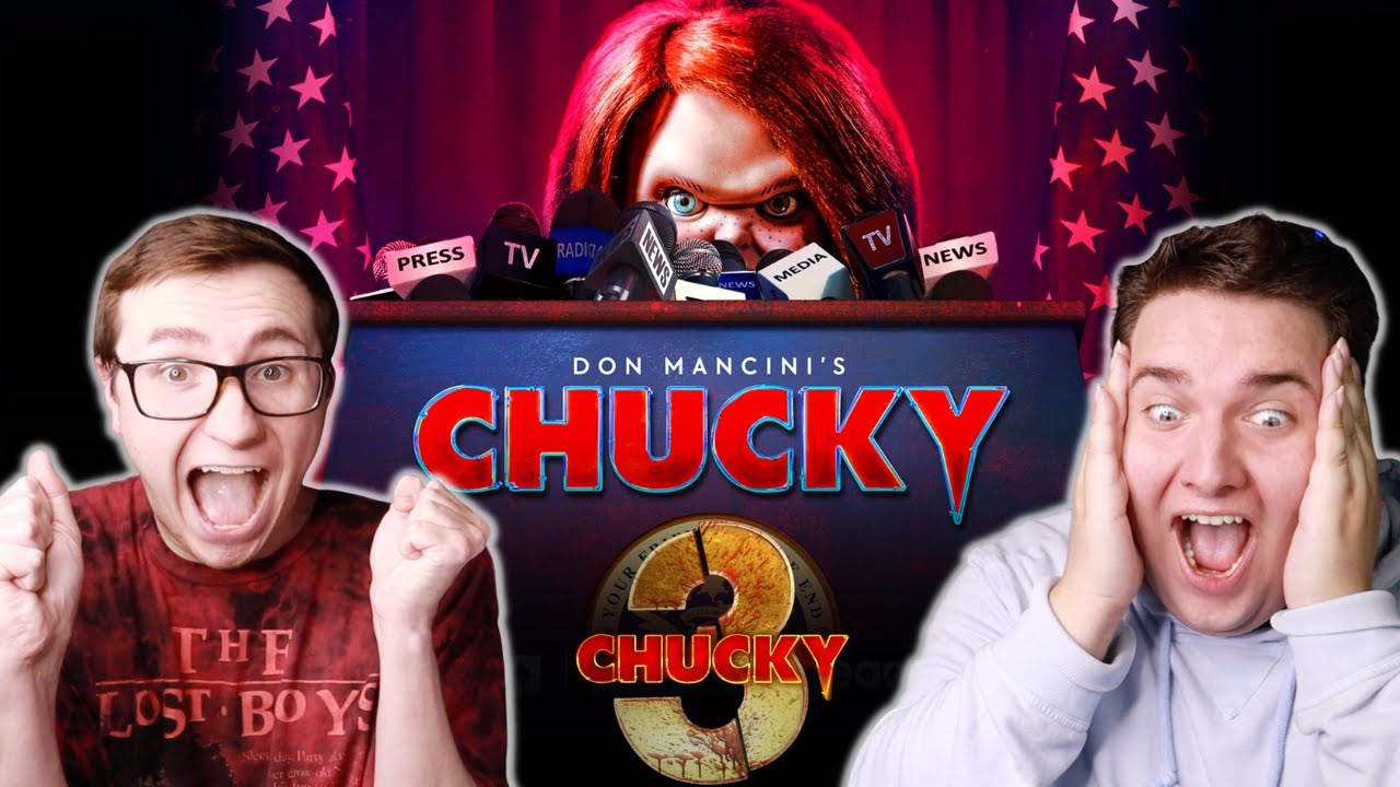 CHUCKY - SEASON 3 OFFICIAL TRAILER *REACTION* MY COUNTRY 'TIS OF CHUCKY!
