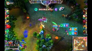 League of Legends - Thresh ADC ยป Quadra Kill EPIC !