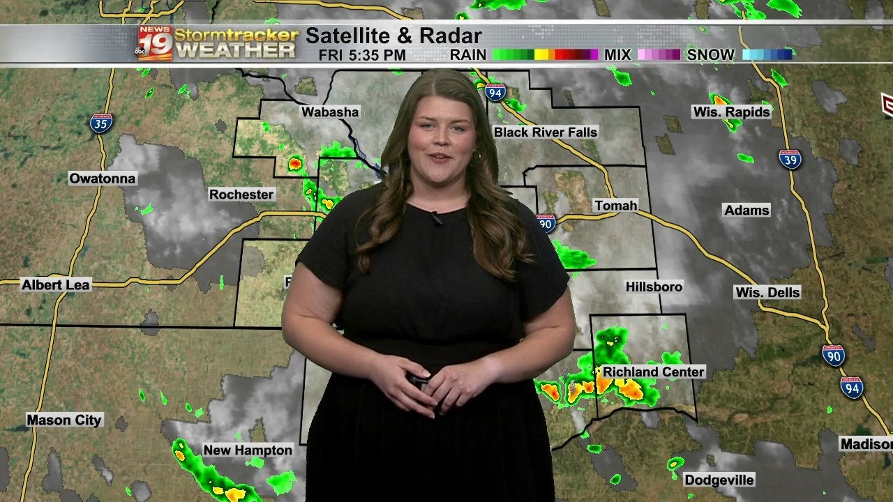 Chances of rain Friday evening but sunshine is back in the mix for ...